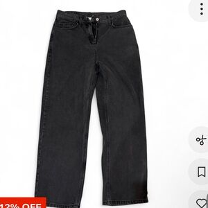 Collusion Black Jeans